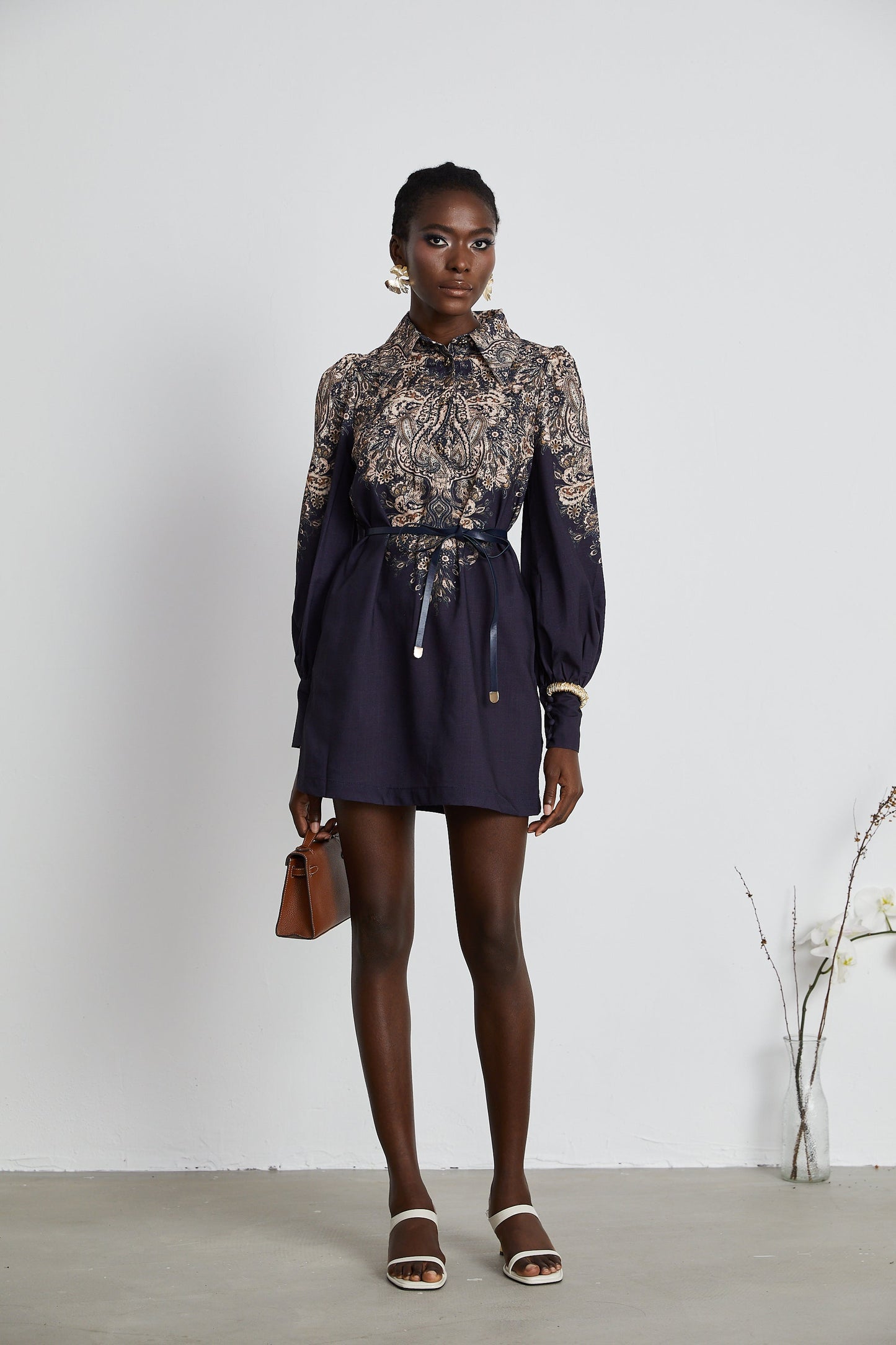 Stéphanie pattern-print mini dress (US Only)