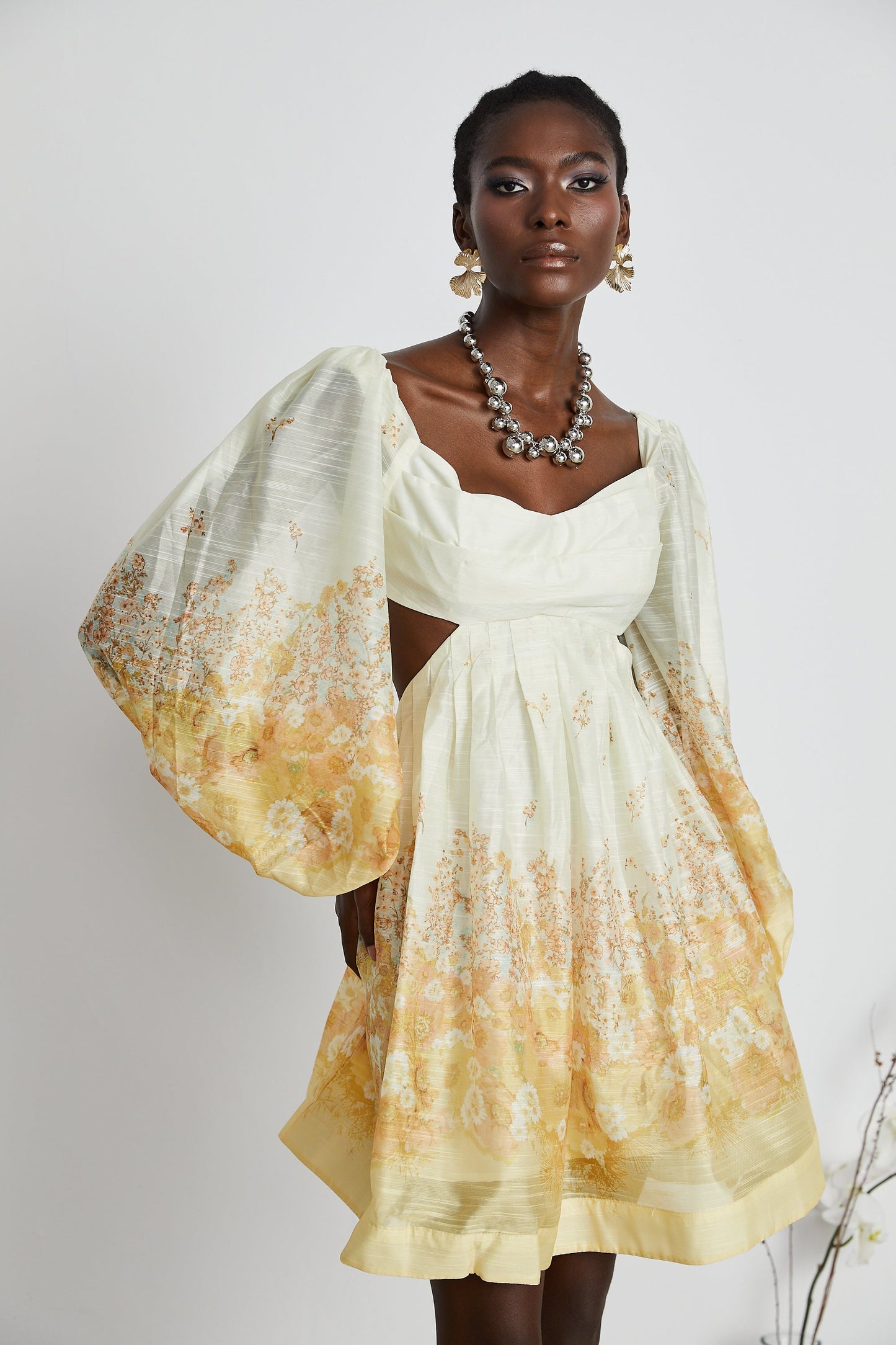 Delphine floral mini dress (US Only)