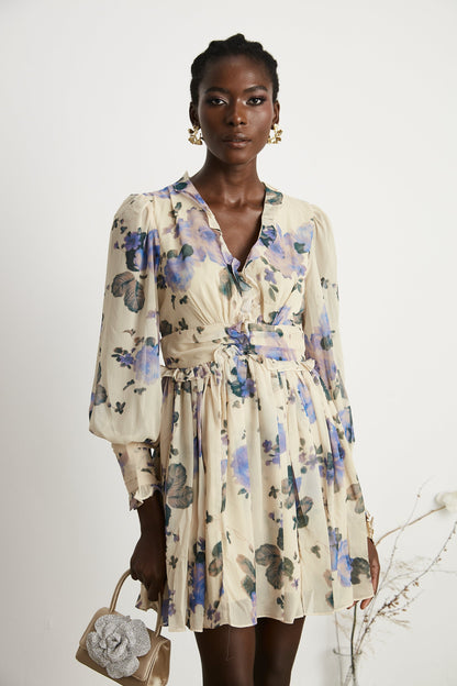 Robyn floral-print mini dress (US Only)