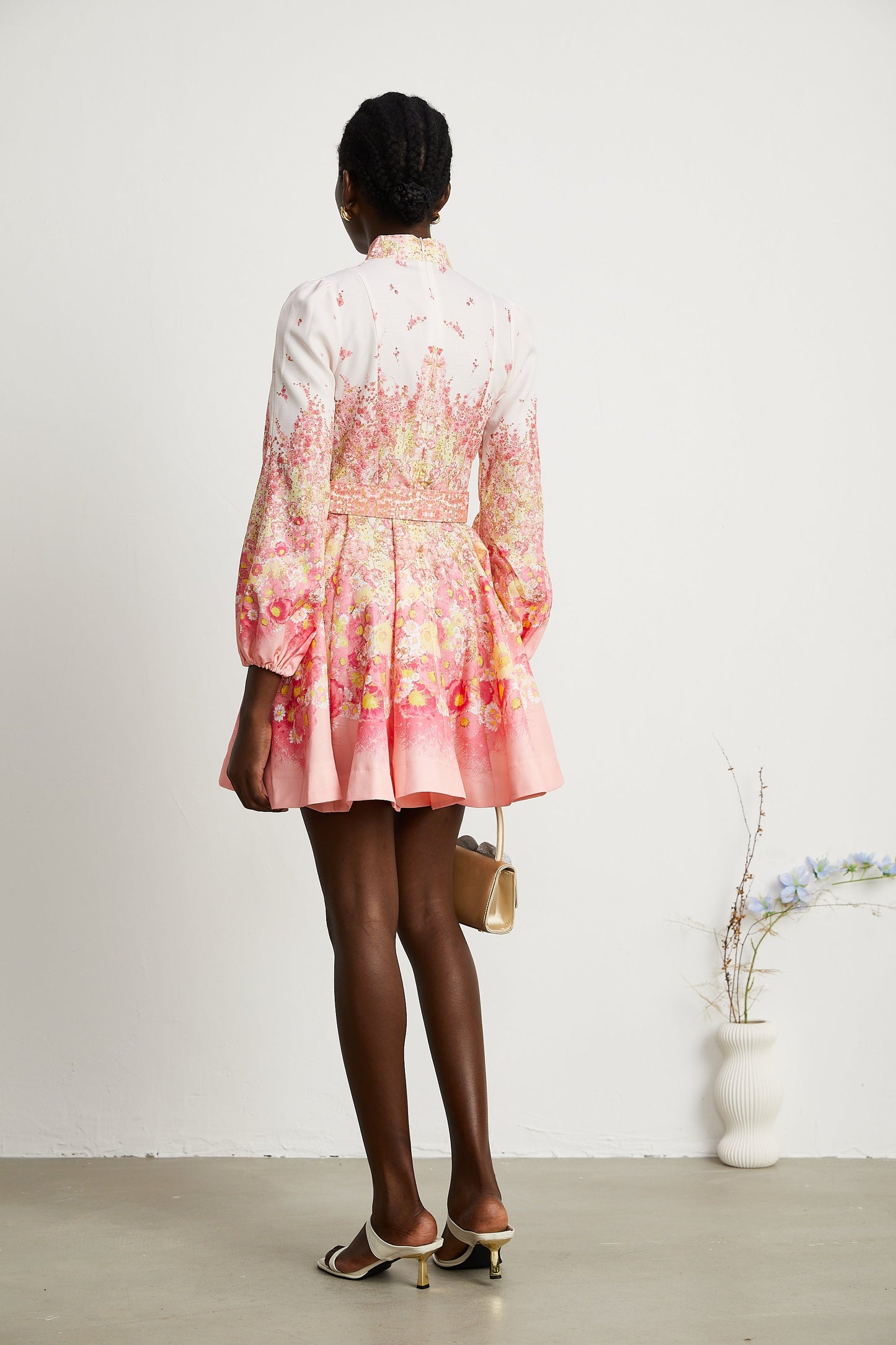 Keria floral-print mini dress (US Only)