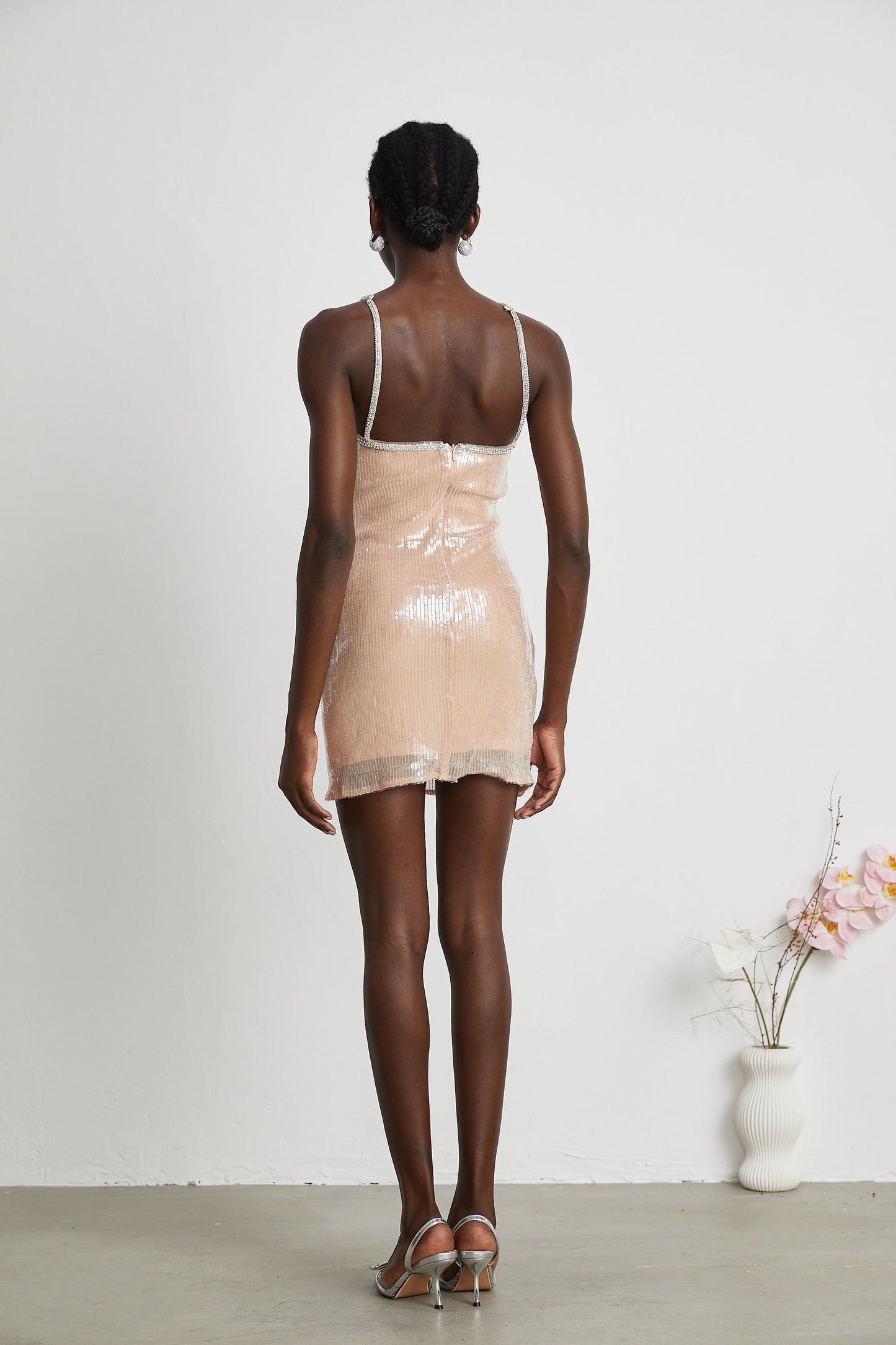 Éadaoin sequin floral mini dress (US Only)