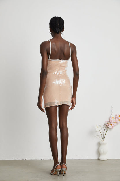 Éadaoin sequin floral mini dress (US Only)