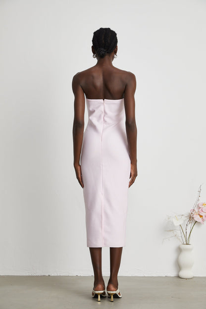 Étaín pink bowknot bandage dress (US Only)