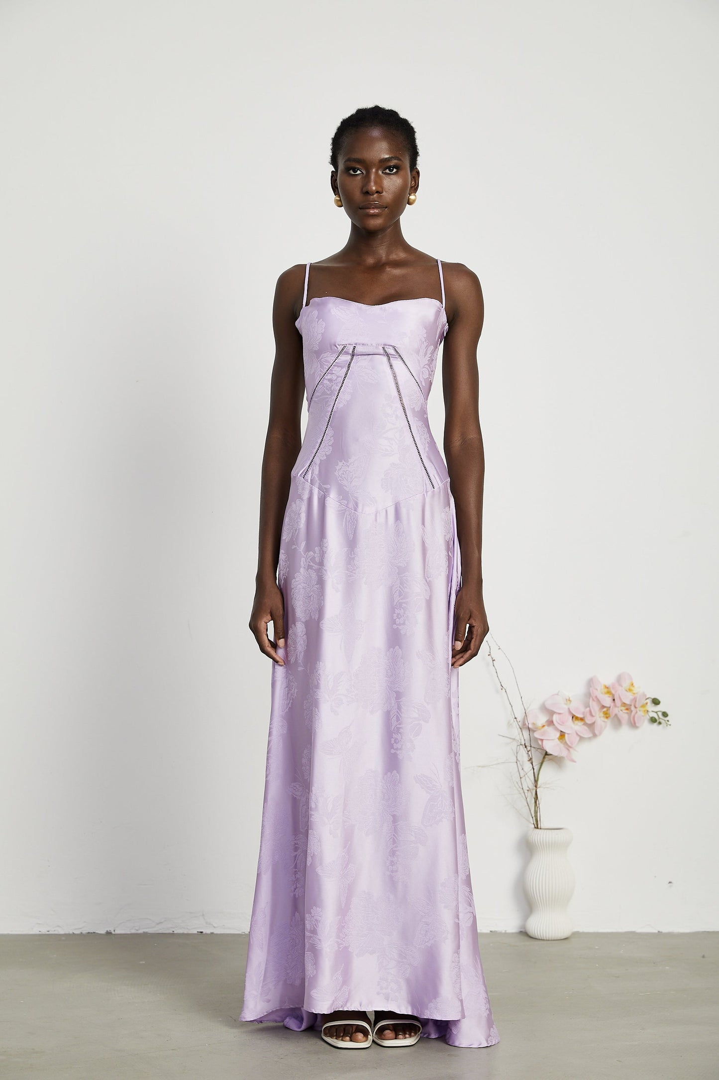 Adabella floral maxi dress