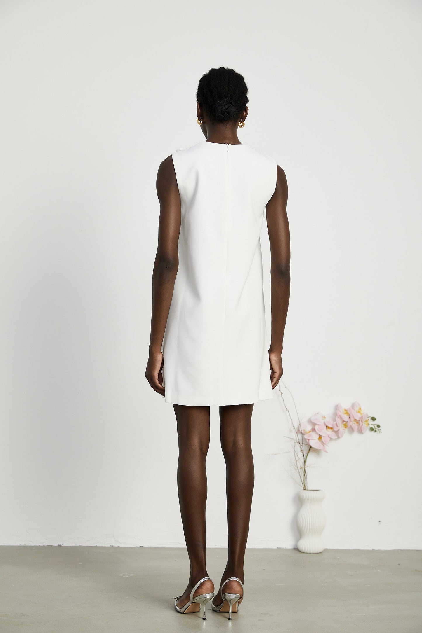 Marcella faux-flower mini dress (US Only)
