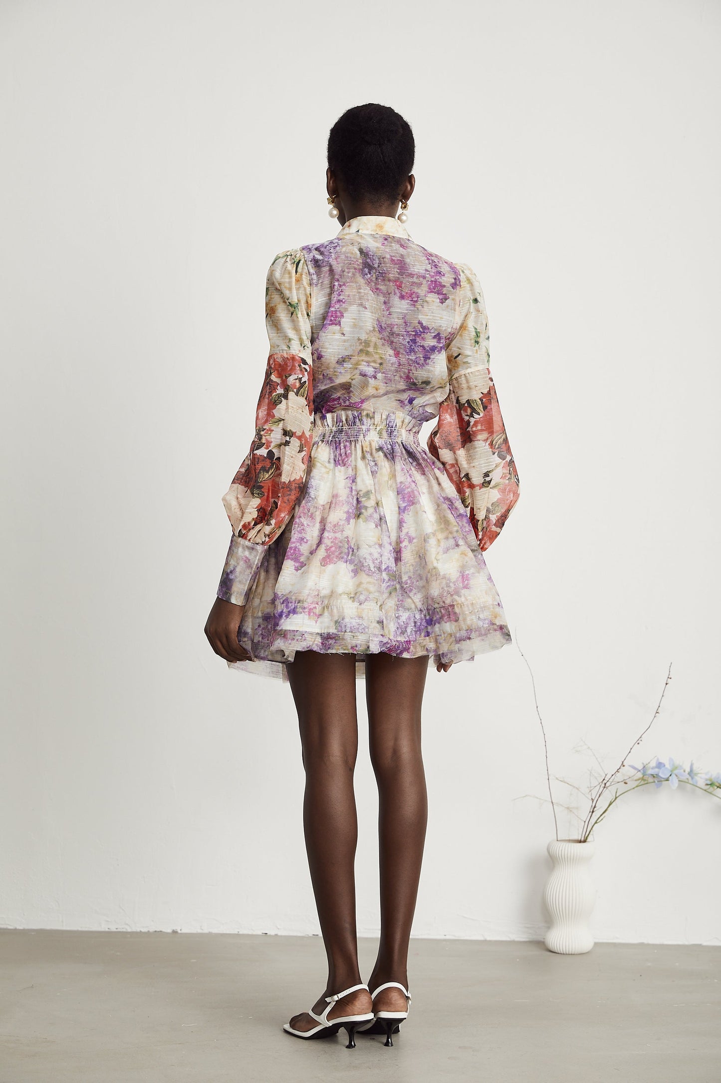 Margaux floral-print shirt & skirt matching set (US Only)