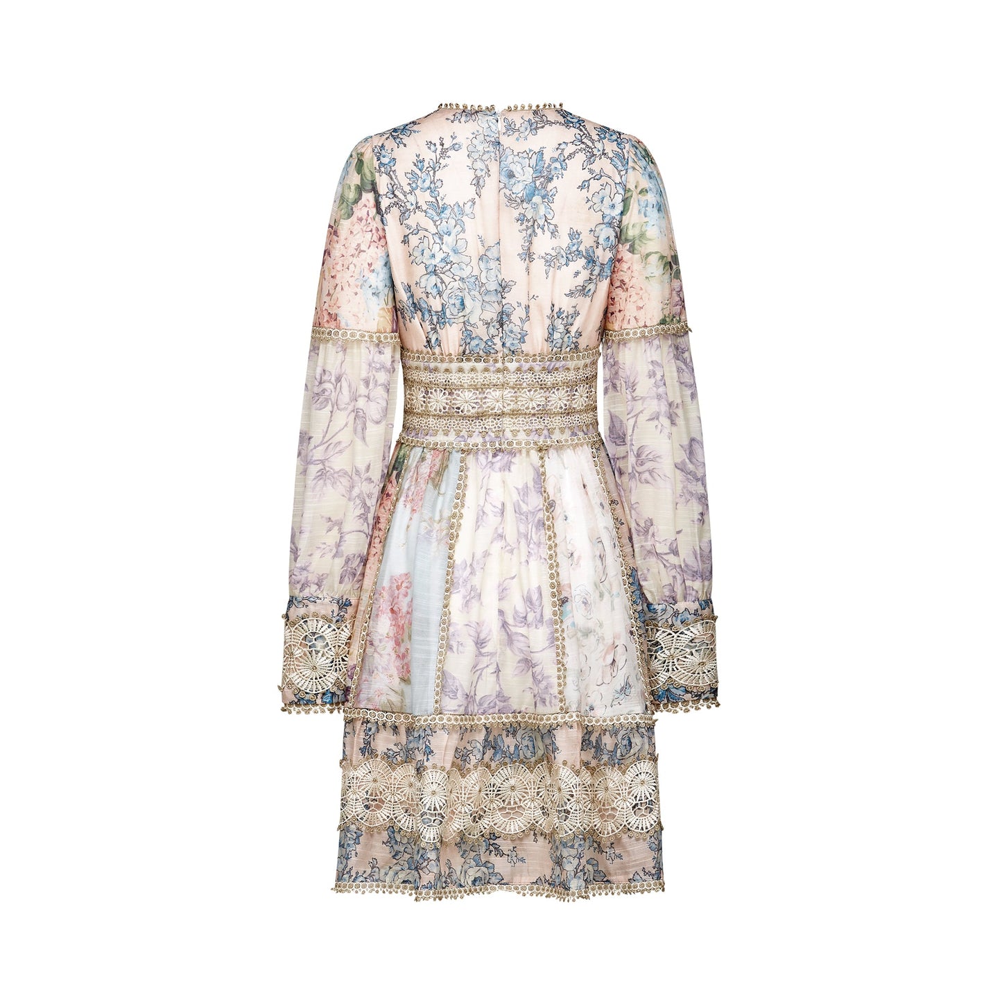 Gaëlle lace-embroidered mini dress (US Only)