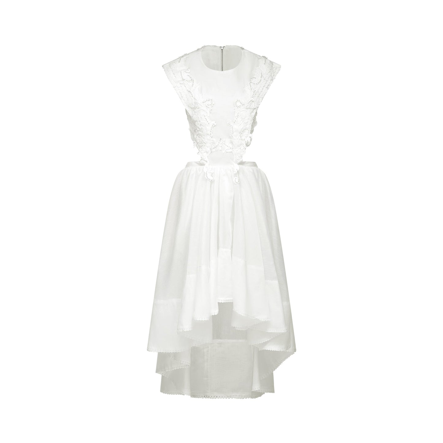 Clémence faux-pearl embellished midi dress (US Only)