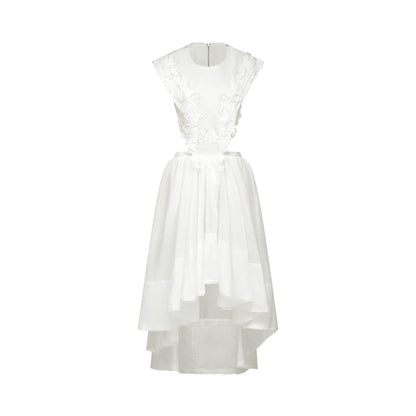 Clémence faux-pearl embellished midi dress (US Only)