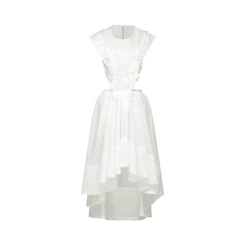 Clémence faux-pearl embellished midi dress (US Only)