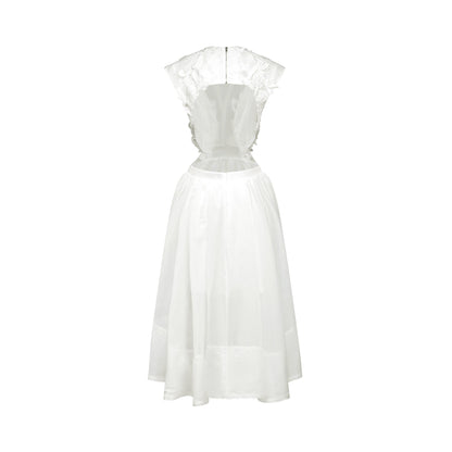 Clémence faux-pearl embellished midi dress (US Only)