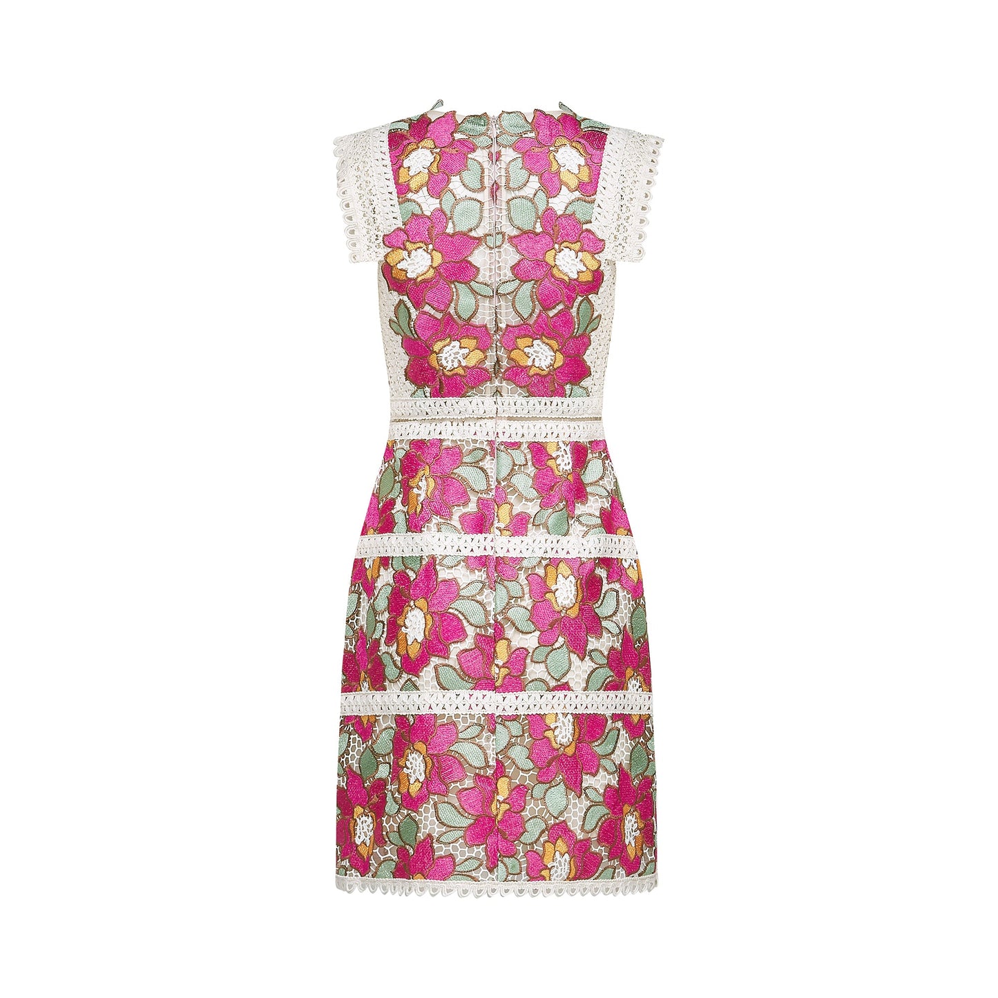 Nalini embroidered interwoven mini dress (US Only)
