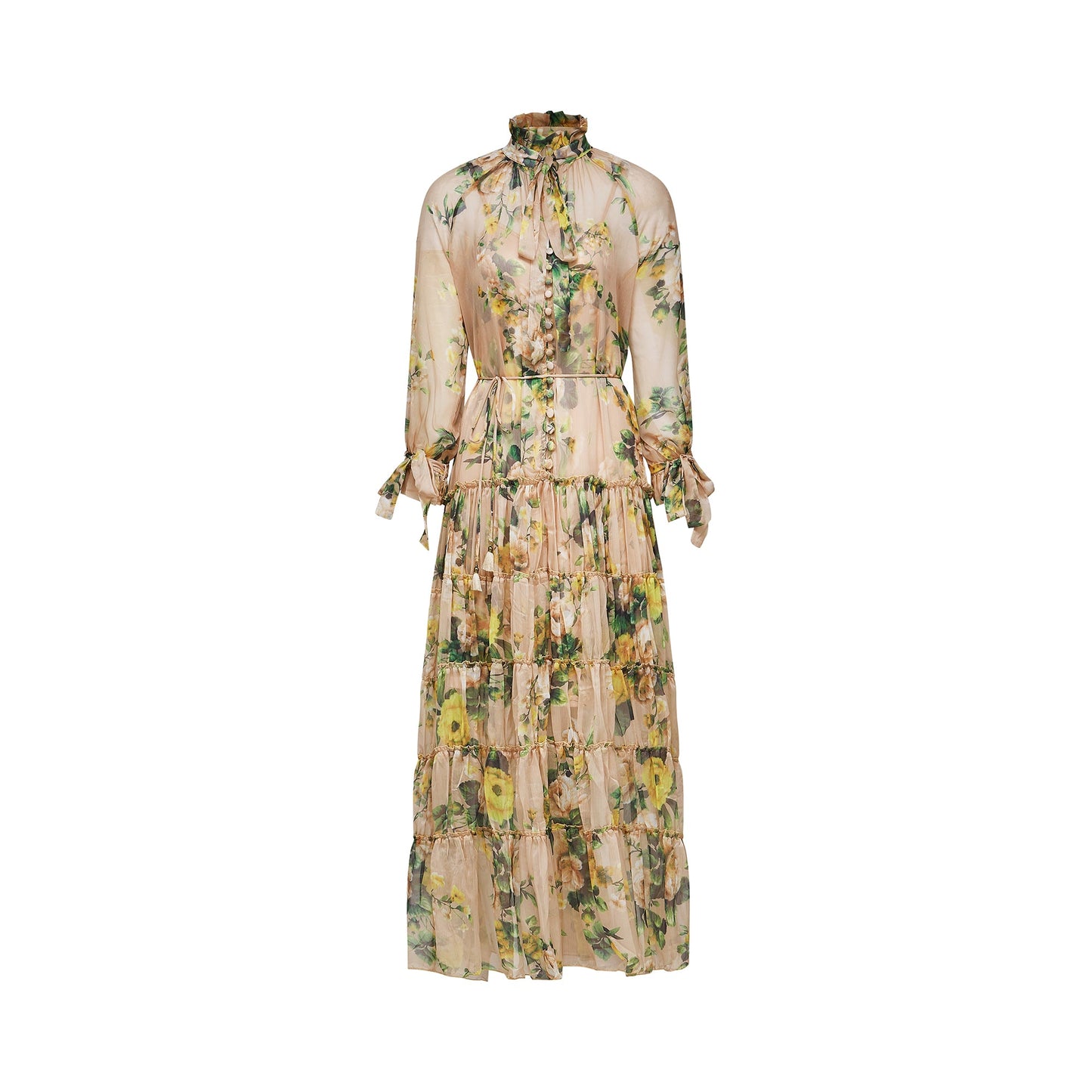 Madeleine floral-print pleated midi dress (US Only)