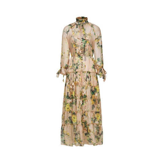 Madeleine floral-print pleated midi dress (US Only)