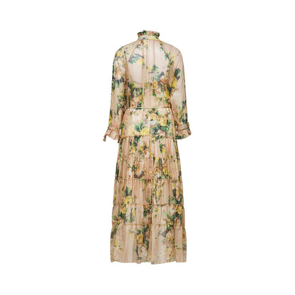 Madeleine floral-print pleated midi dress (US Only)