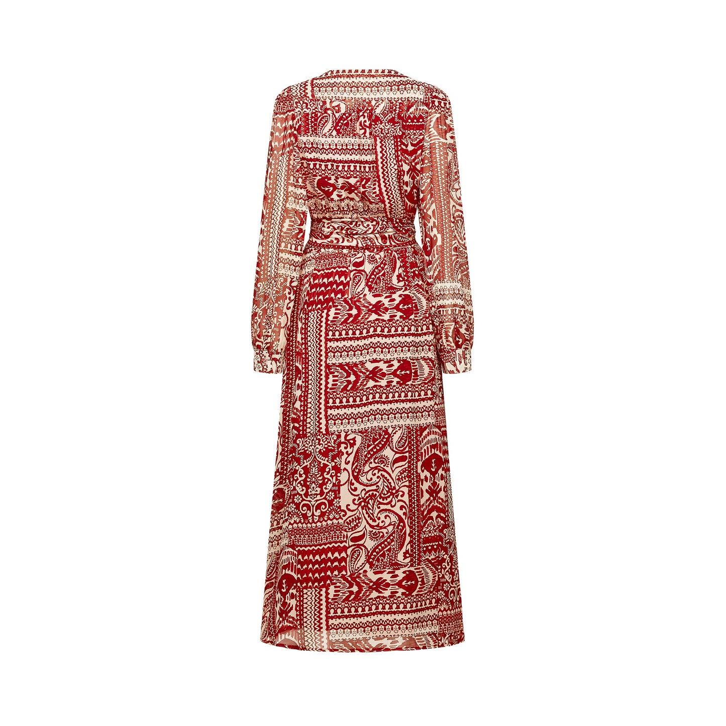 Camille pattern-print midi dress (US Only)