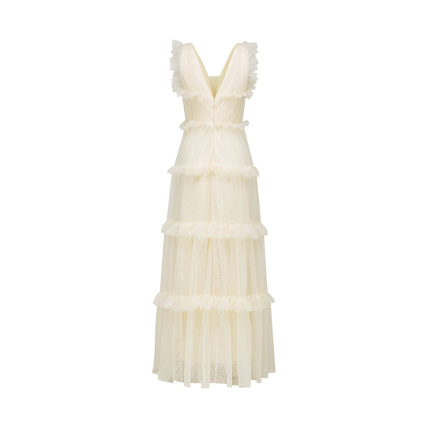 Sophina embellished ruffled maxi dress (US Only)