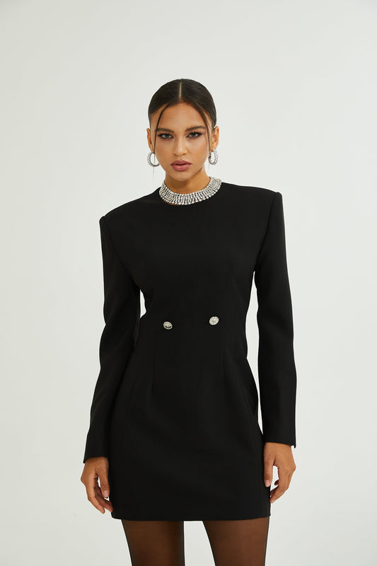 Magali hourglass mini dress (UK Only)