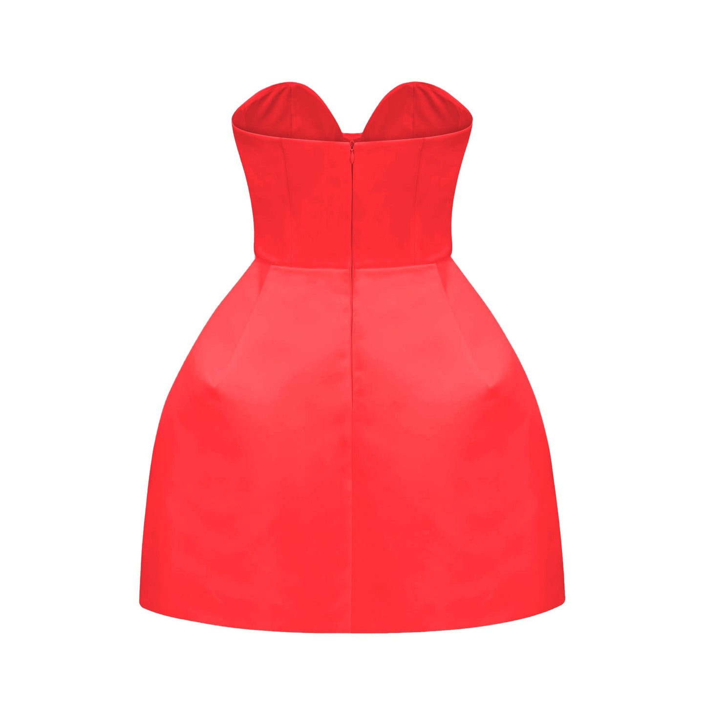 Laure white bustier off-shoulder mini dress (US Only)