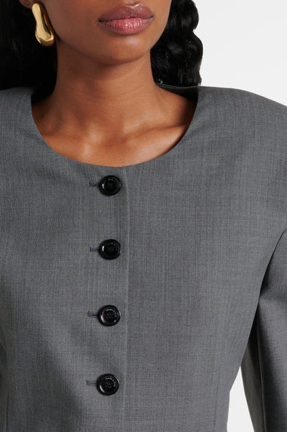 Dalida Cinched Waist Blazer