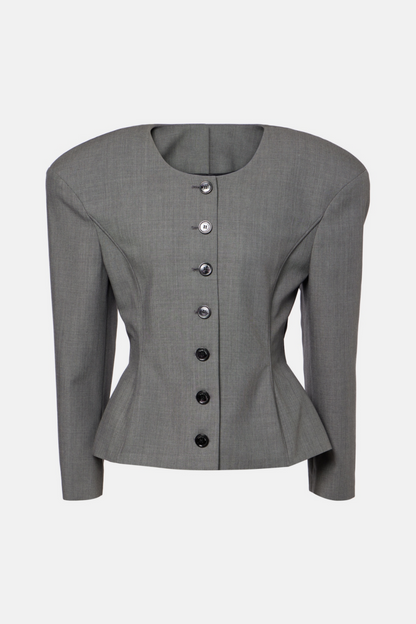 Dalida Cinched Waist Blazer