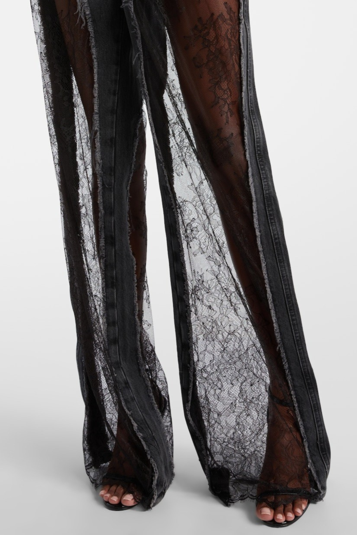 Bionne Lace Panel Jeans