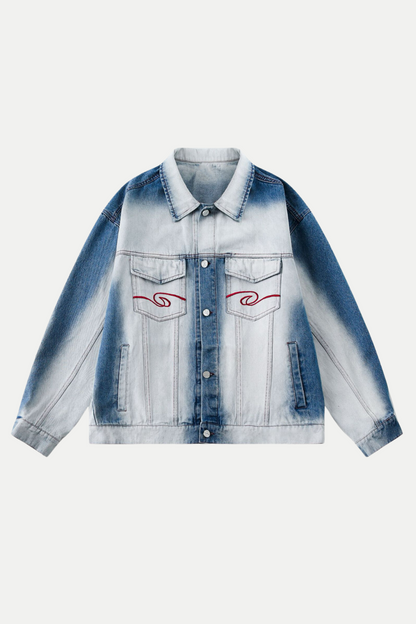 Brogan Gradient Denim Jacket