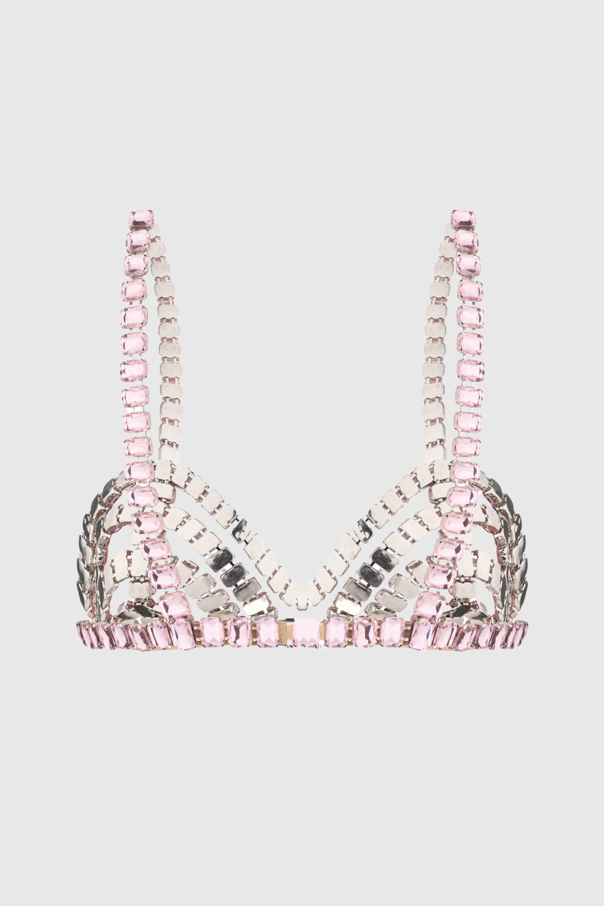 Cael Crystal Bra - Pink