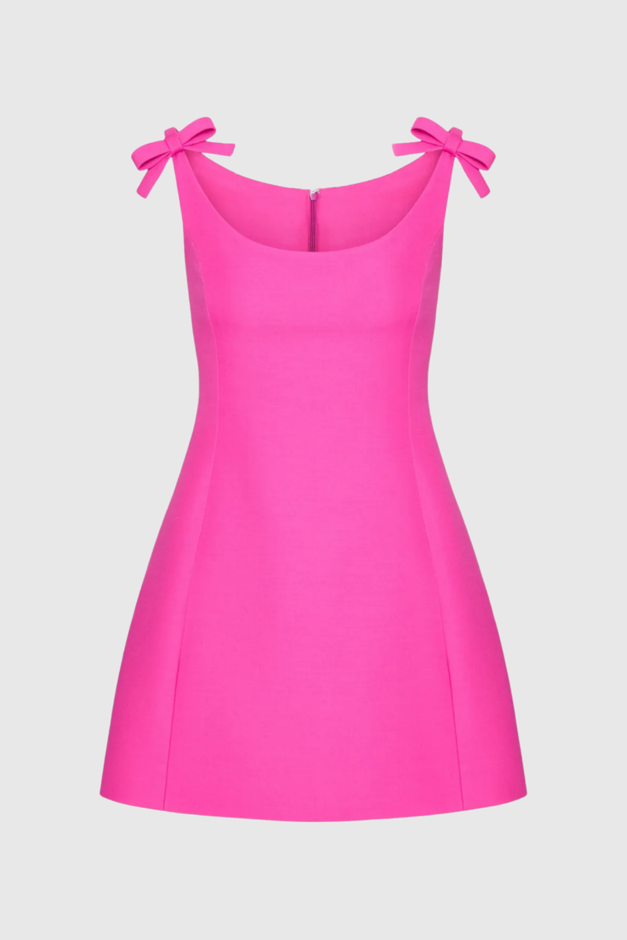 Zulekha Bow Sleeveless Mini Dress