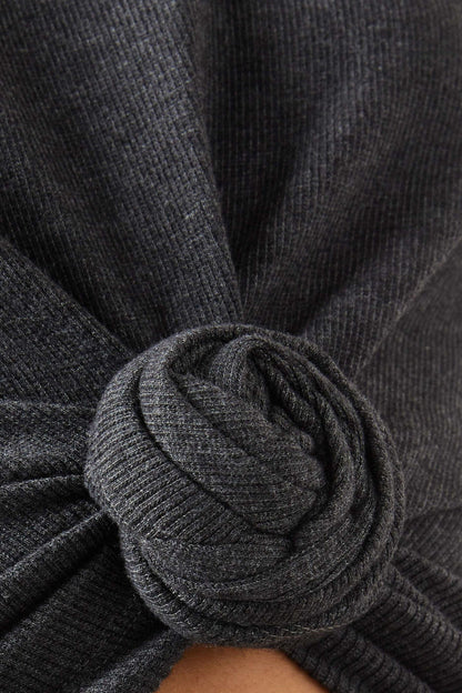 Claudas Knot Tank Top - Grey