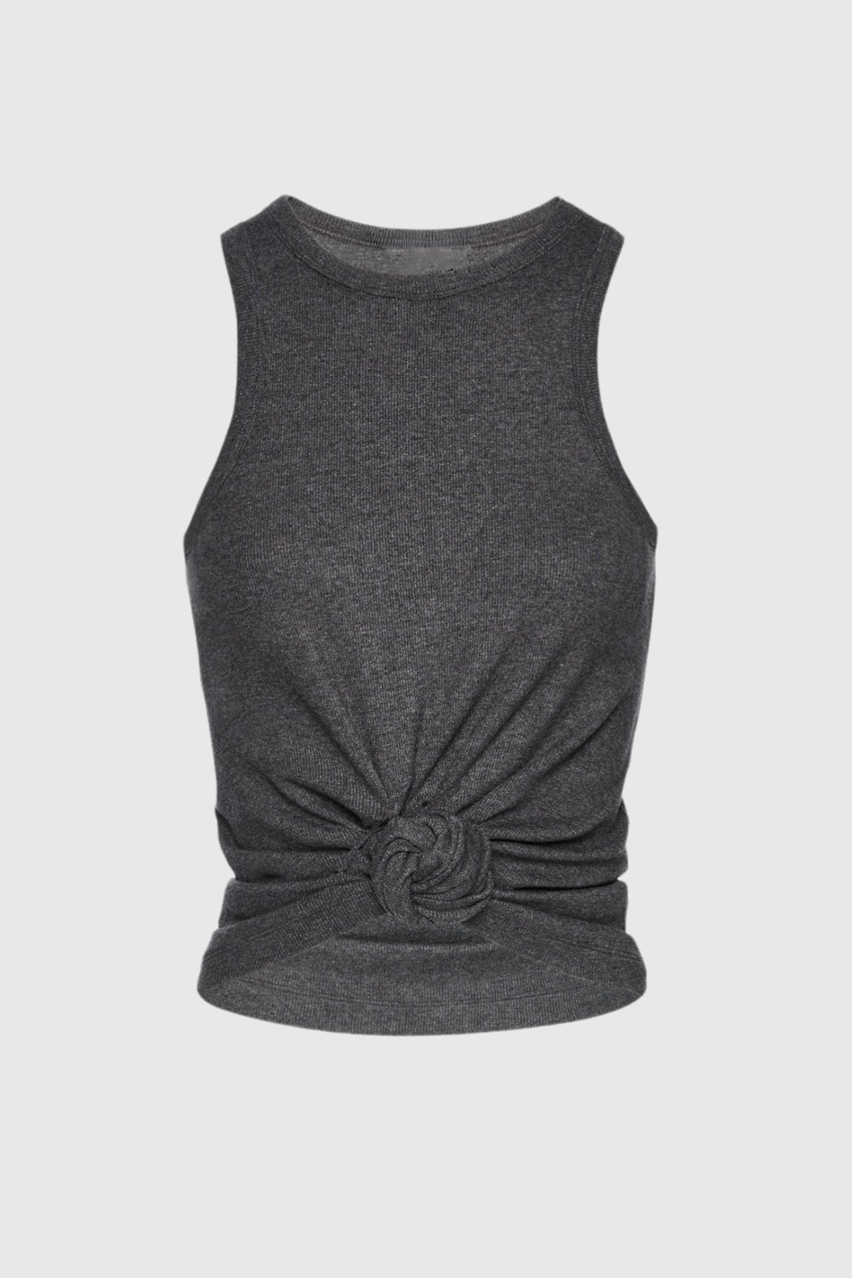 Claudas Knot Tank Top - Grey