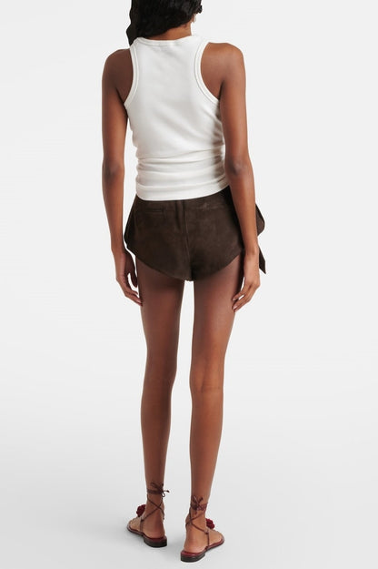 Claudas Knot Tank Top - White