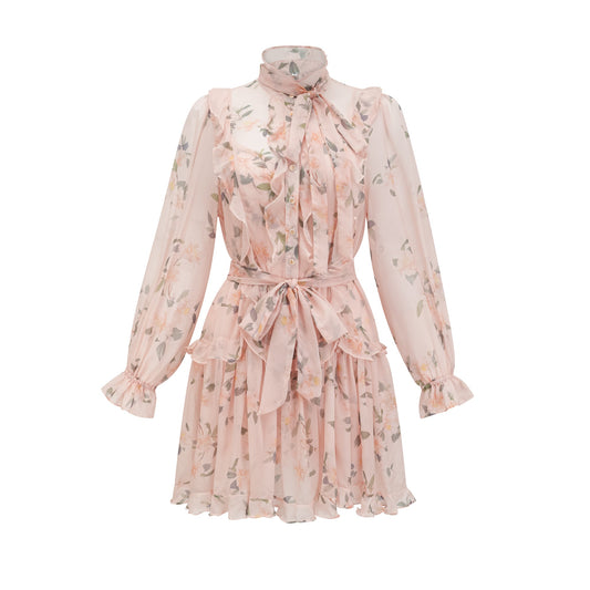 Chantal ruffled mini dress (US Only)