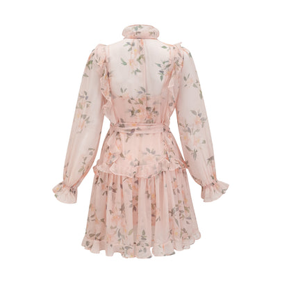 Chantal ruffled mini dress (US Only)