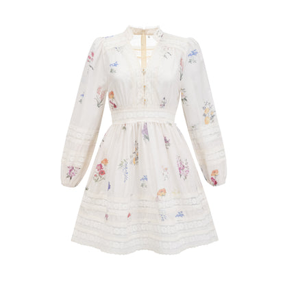 Justine floral-print mini dress (US Only)