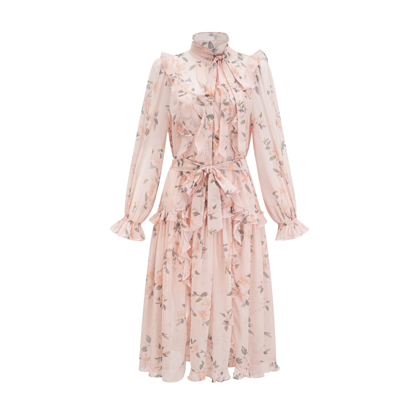 Clothilde ruffled midi dress (US Only)