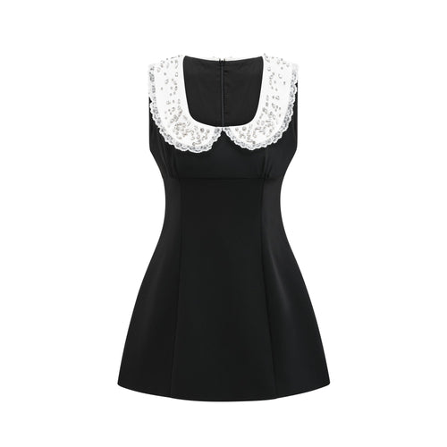 Delilah crystal-embellished mini dress