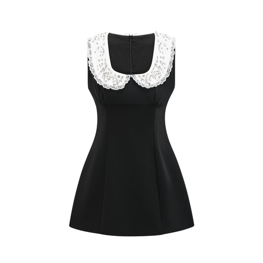 Delilah crystal-embellished mini dress