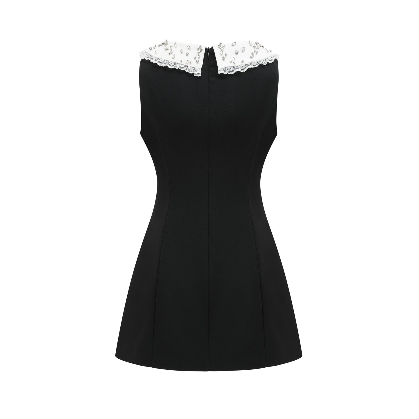 Delilah crystal-embellished mini dress