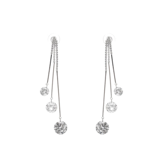 Solada crystal drop earrings