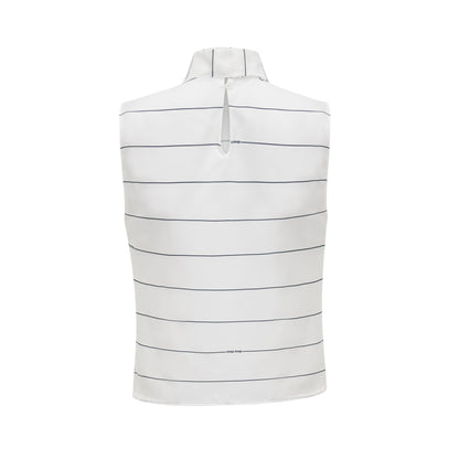 Angélique striped top & skirt matching set
