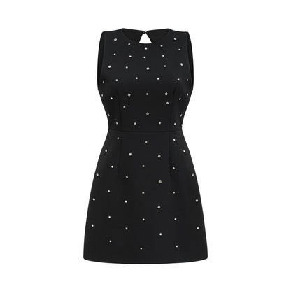 Pénélope crystal embellished a-line mini dress (US Only)