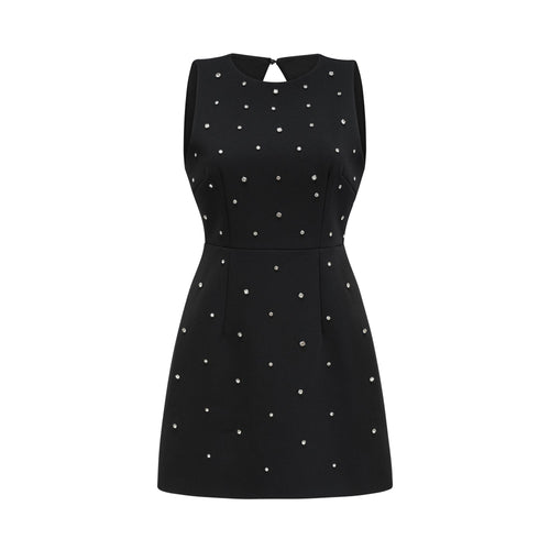 Pénélope crystal embellished a-line mini dress (US Only)