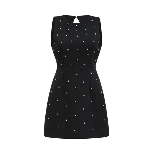 Pénélope crystal embellished a-line mini dress (US Only)