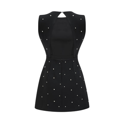 Pénélope crystal embellished a-line mini dress (US Only)