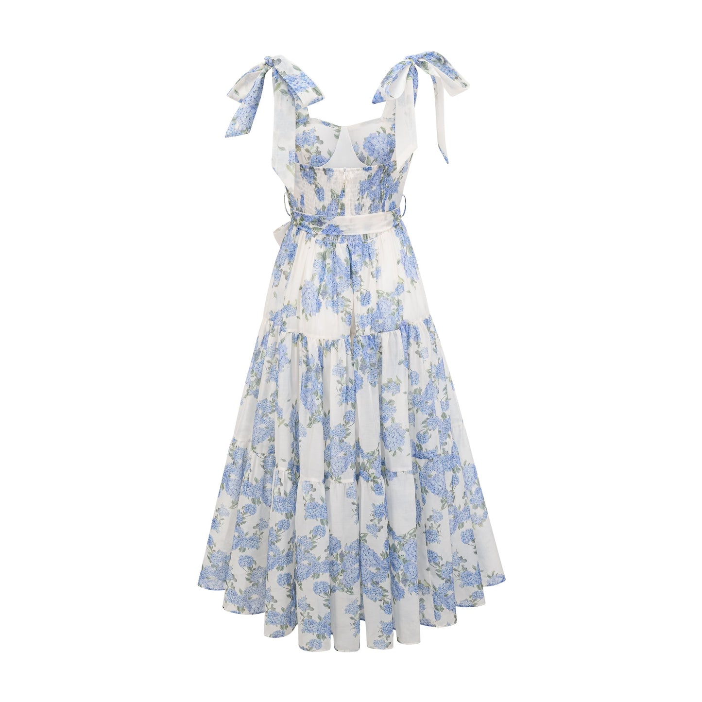 Sylvie floral-print pleated midi dress(US Only)