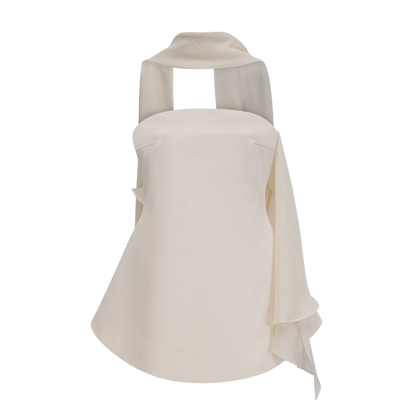 Danaé ribbon-design flared mini dress