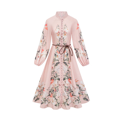 Aviana floral-print midi dress (US Only)