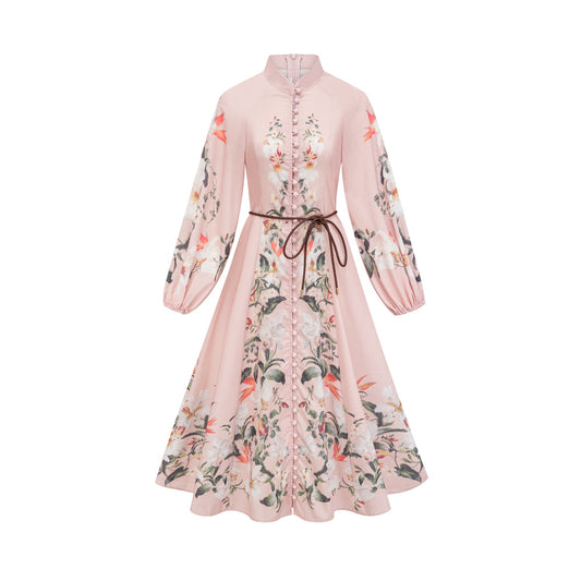 Aviana floral-print midi dress (US Only)