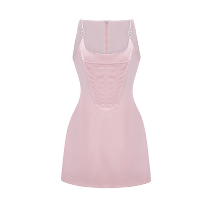 Andréa crystal-embellished mini dress (US Only)